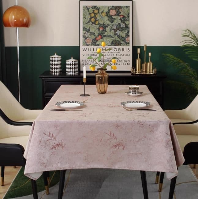 テーブルクロス ビニール 優美模様のテーブル保護カバー