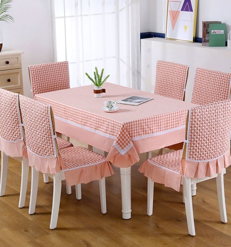 テーブルクロス チェック 優雅なギンガムテーブルクロスセット