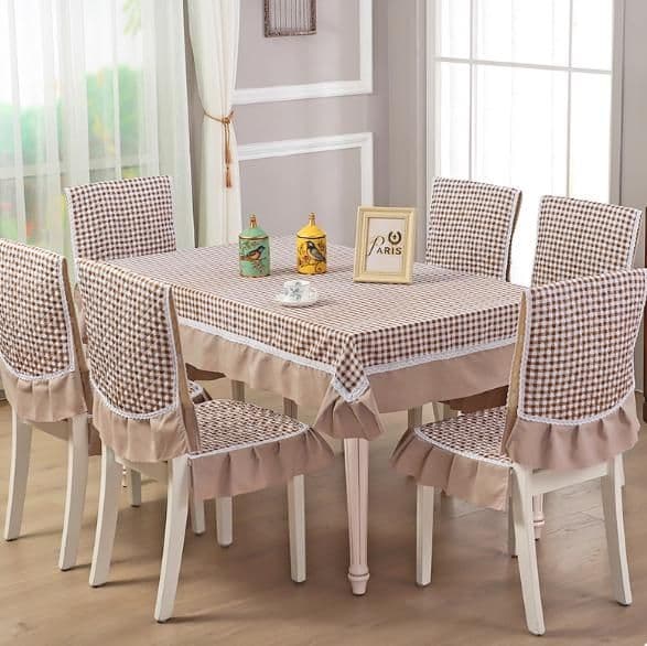 テーブルクロス チェック 優雅なギンガムテーブルクロスセット