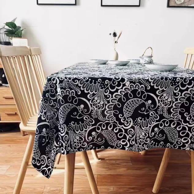 テーブルクロス 布 伝統模様パッチワーククロス