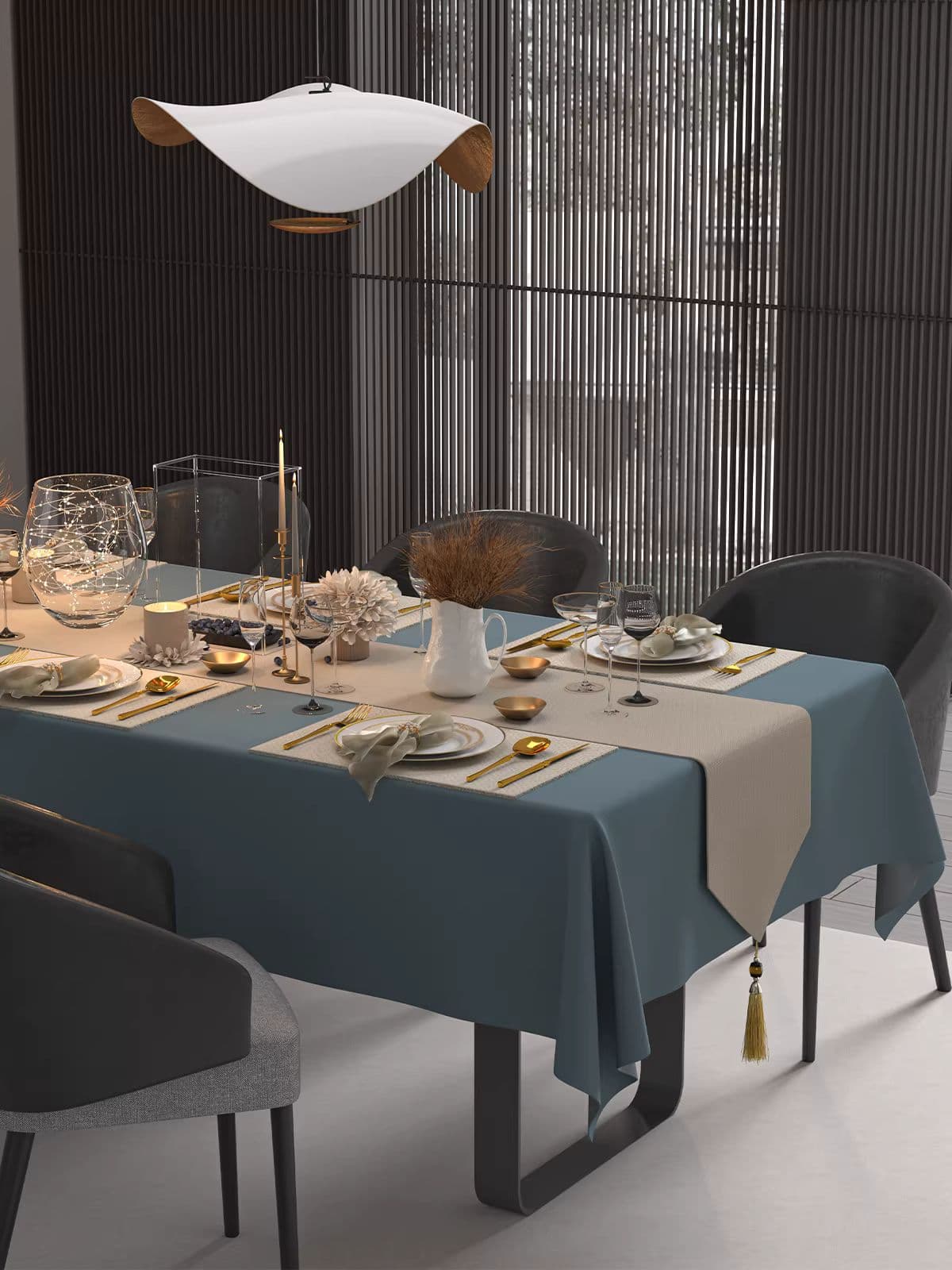 テーブルクロス ビニール 上質なテーブルを彩る撥水加工ビニール