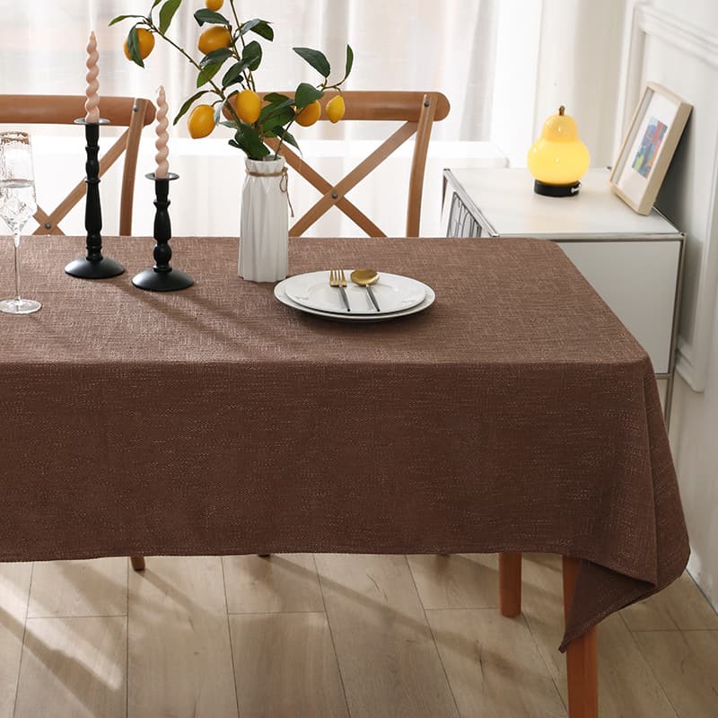 テーブルクロス 布 温かみある布のテーブルクロス