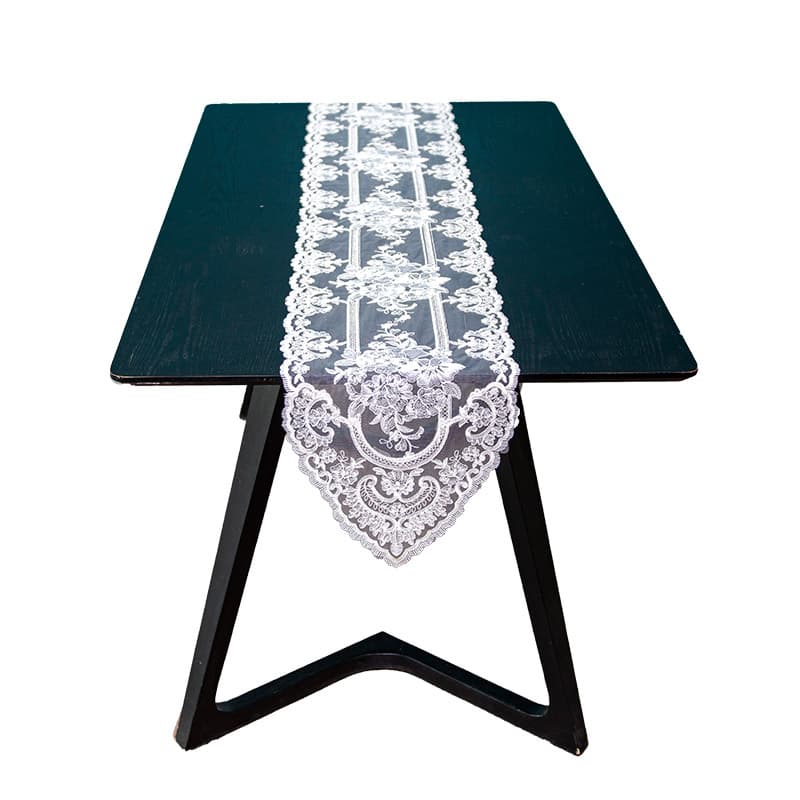 テーブルクロス センタークロス優雅な透かし模様のレース