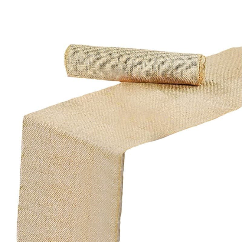 テーブルクロス 自然素材のテーブルランナー