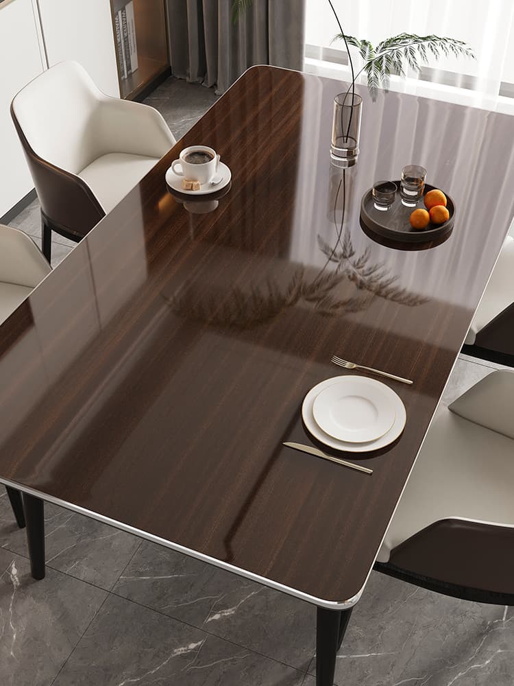 テーブルクロス テーブルクロス 艶やか重厚感 匠の逸品テーブル