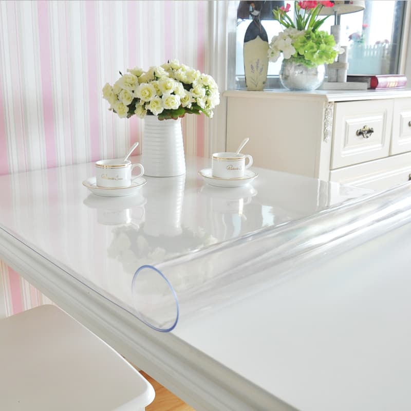 テーブルクロス 透明感あふれる保護テーブルクロス