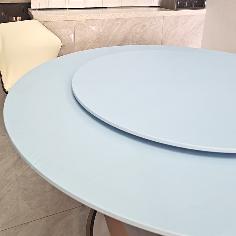 テーブルクロス 優雅な大理石風円卓マット