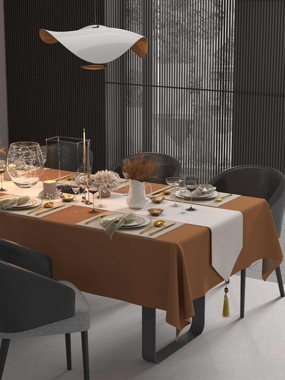 テーブルクロス ビニール 上質なテーブルを彩る撥水加工ビニール