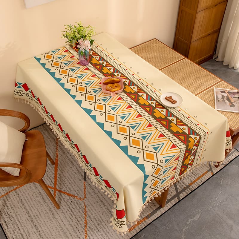 テーブルクロス 布 民族調デザインクロス