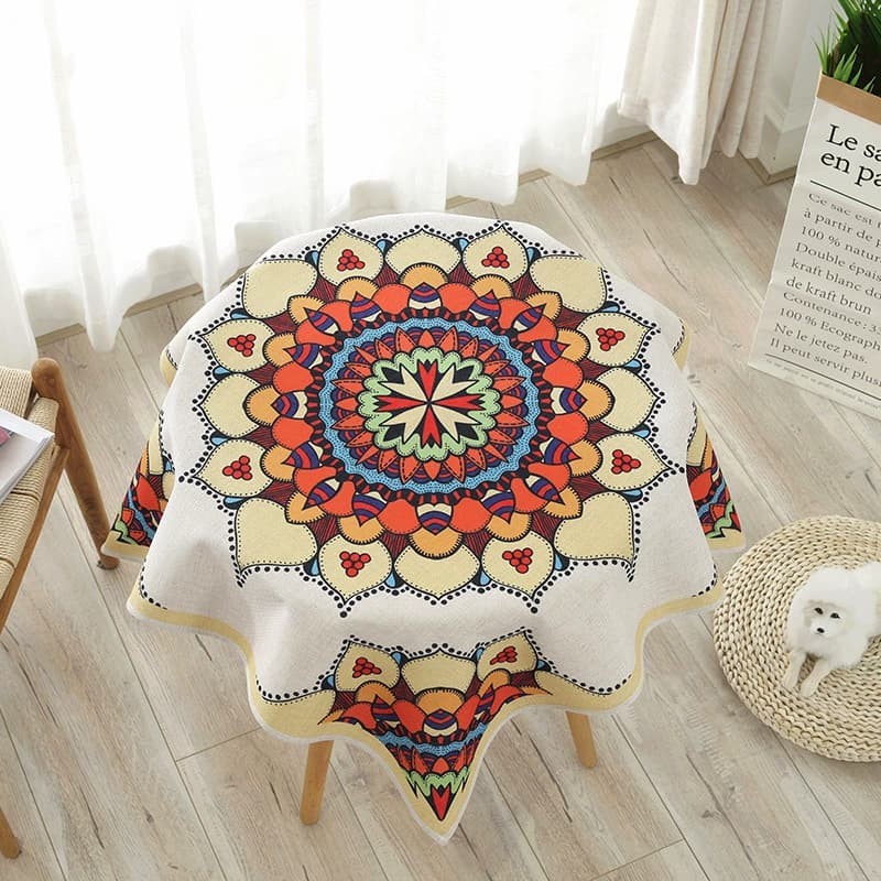 テーブルクロス 布 民族風模様クロス