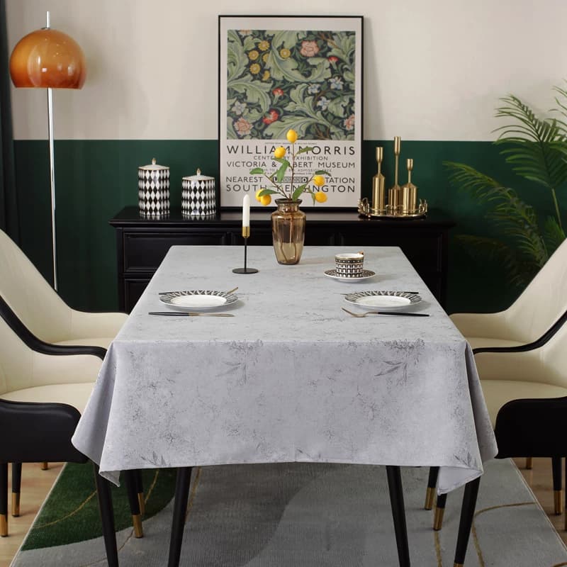 テーブルクロス ビニール 優美模様のテーブル保護カバー