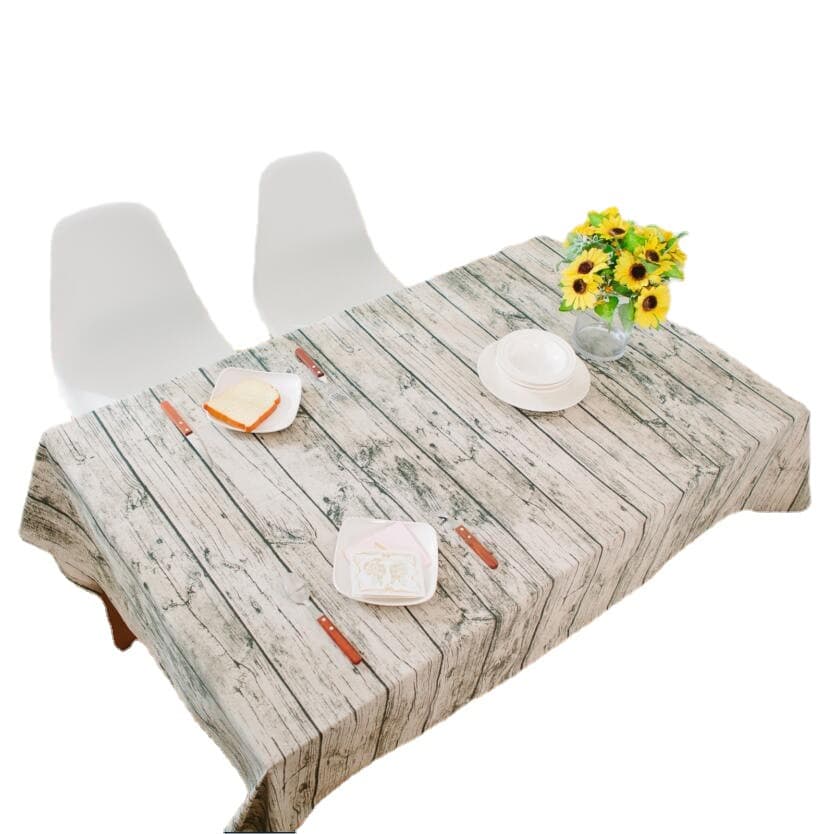 テーブルクロス 古民家風なつかしの木目テーブルクロス