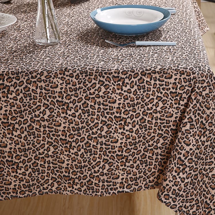 テーブルクロス 豹柄模様高級感テーブルクロス布