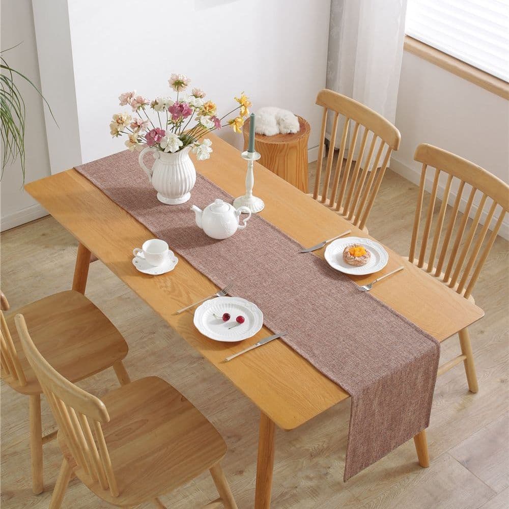 テーブルクロス センタークロス 北欧風シンプル麻混