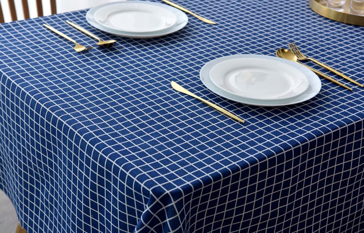 テーブルクロス テーブルクロス 伝統文様リネンクロス