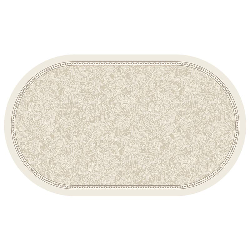 テーブルクロス ビニール 花模様の優美テーブルクロス