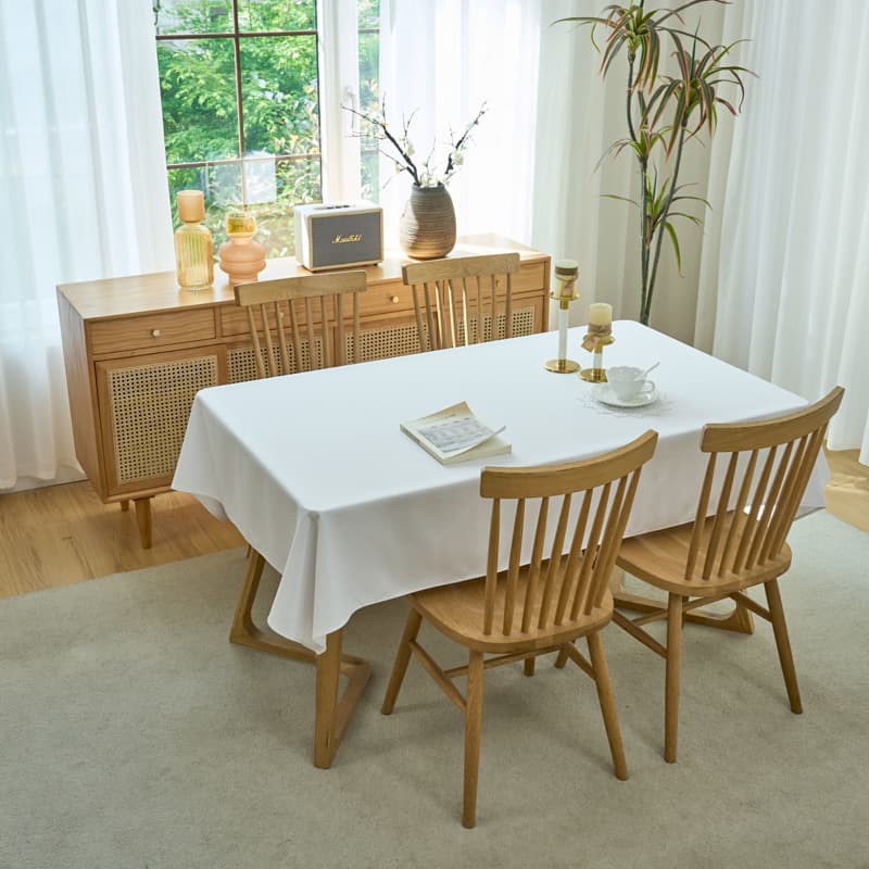 テーブルクロス リネン なめらかな風合い 上質リネンクロス