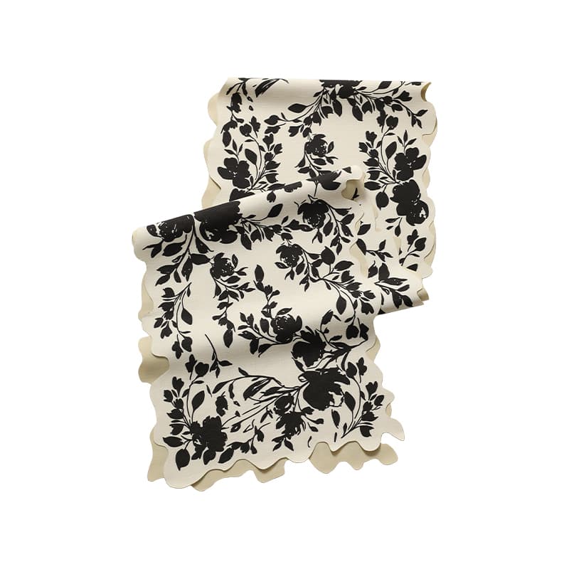 テーブルクロス センタークロス 花影優美クロス