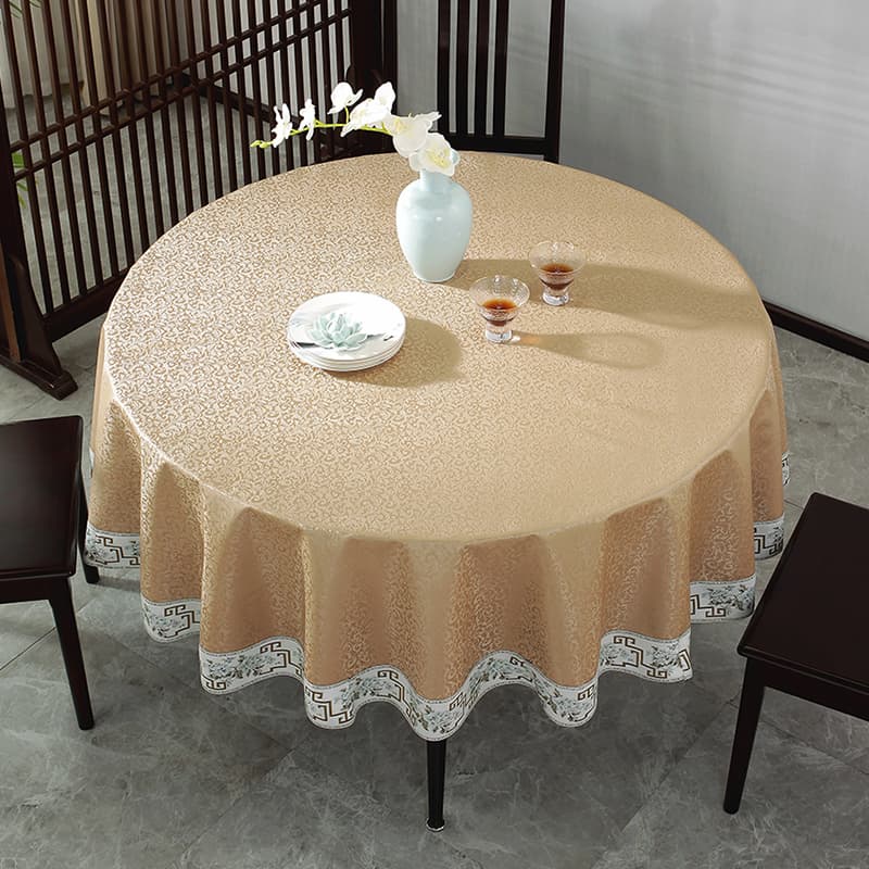 テーブルクロス 布 東洋風円卓クロス