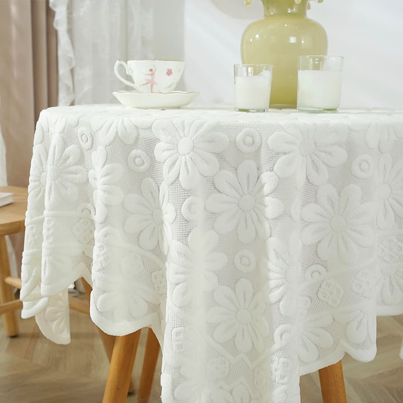 テーブルクロス 布 花柄レース