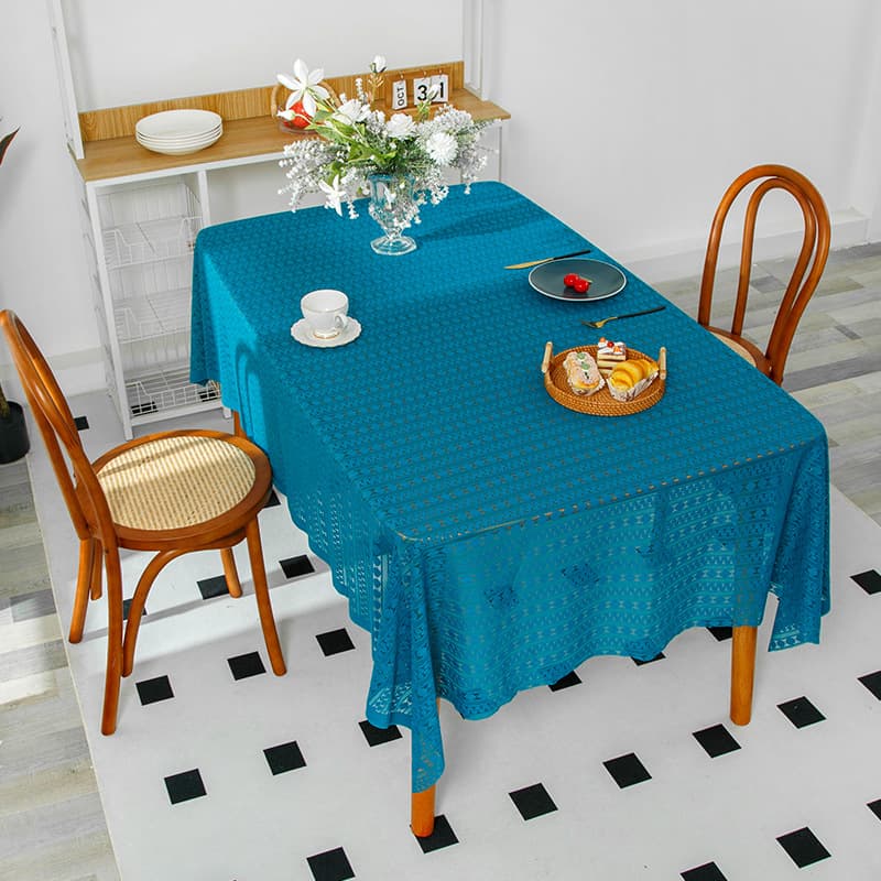 テーブルクロス エスニック調幾何学模様のテーブルクロス布