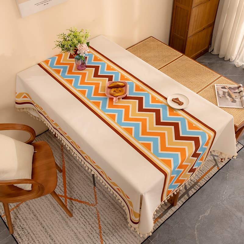 テーブルクロス 布 民族調デザインクロス