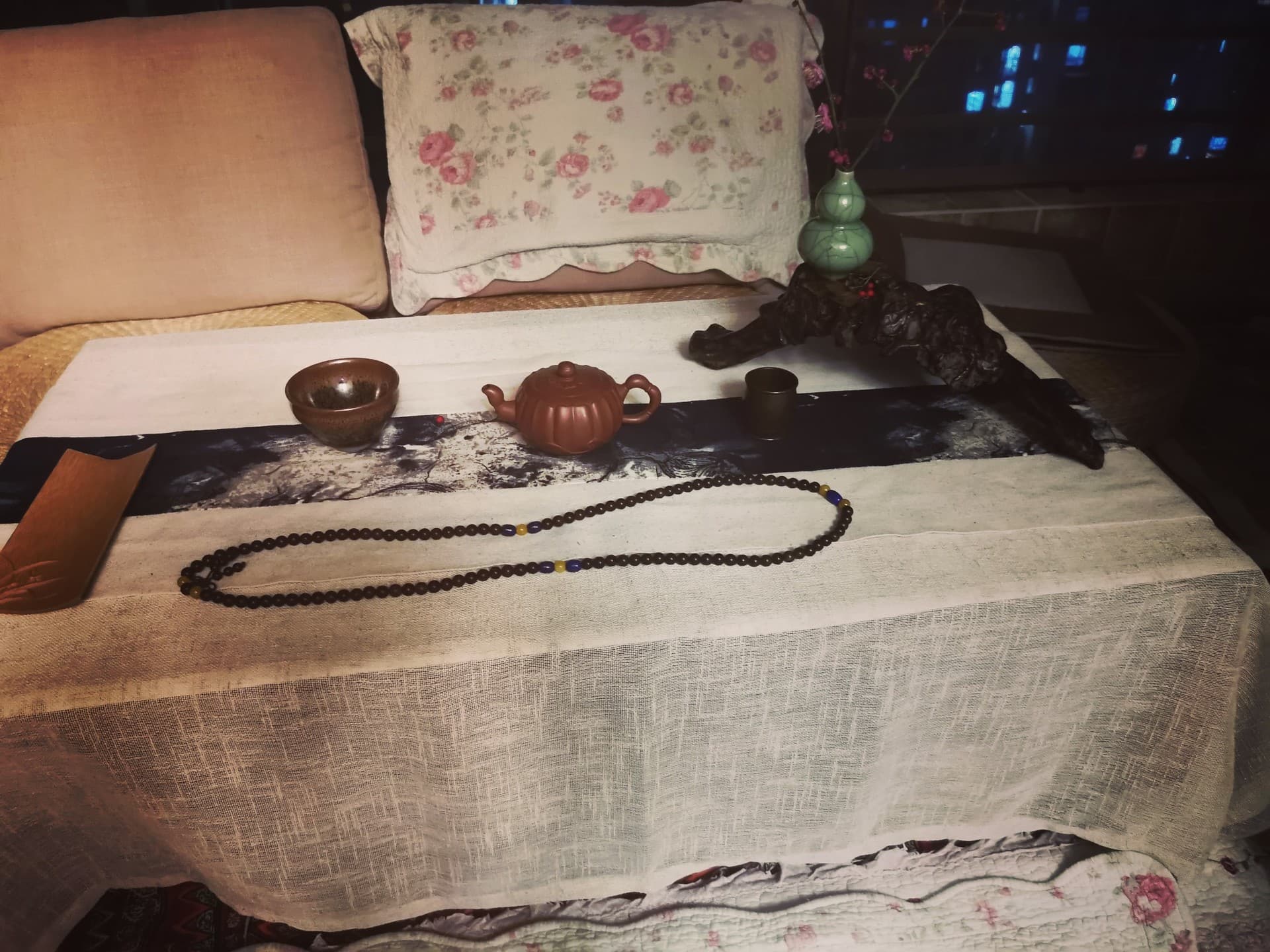 テーブルクロス リネン 優雅な平織りテーブルクロス