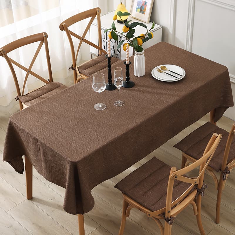 テーブルクロス 布 温かみある布のテーブルクロス