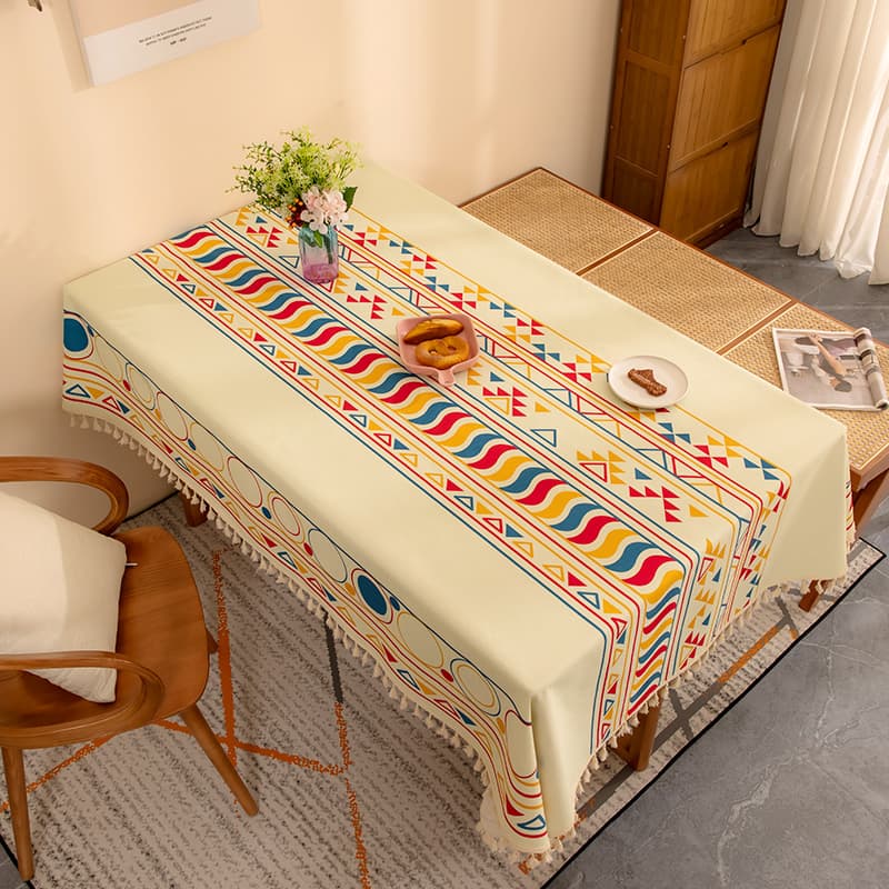 テーブルクロス 布 民族調デザインクロス