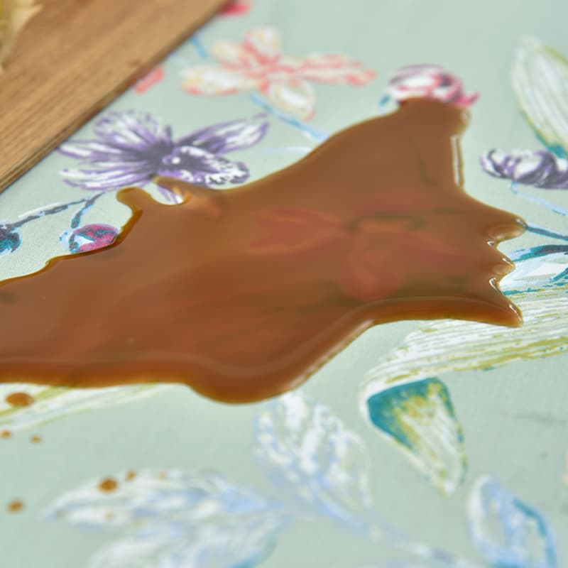 テーブルクロス ビニール 花咲く季節のテーブルクロス