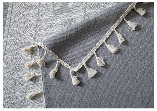 北欧風撥水加工布製テーブルクロス