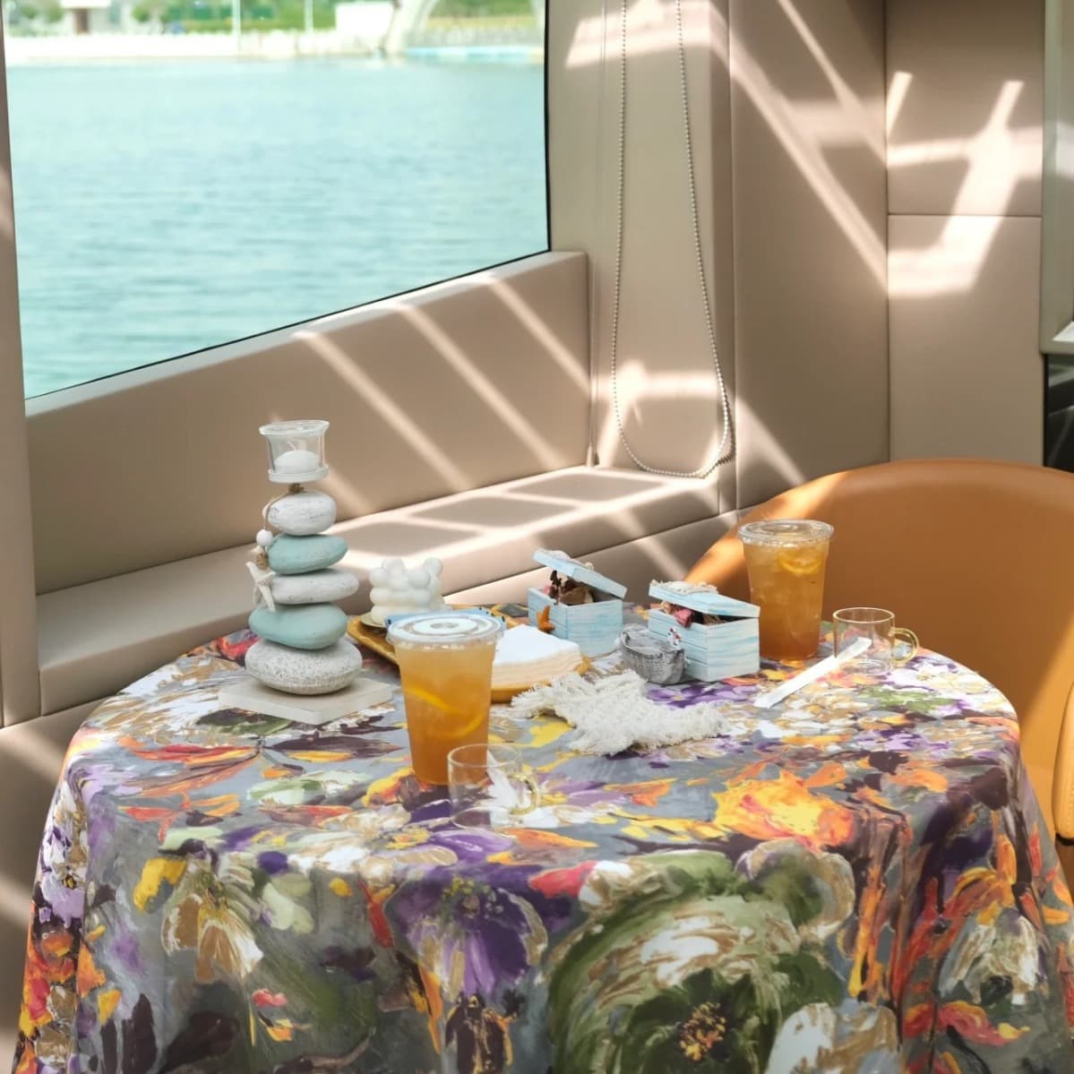 テーブルクロス 印象派花園絵画風テーブルクロス用布