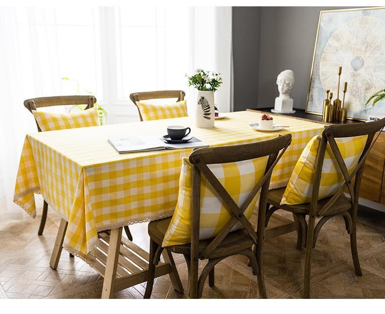 テーブルクロス チェック 格子柄テーブルクロス 彩り食卓