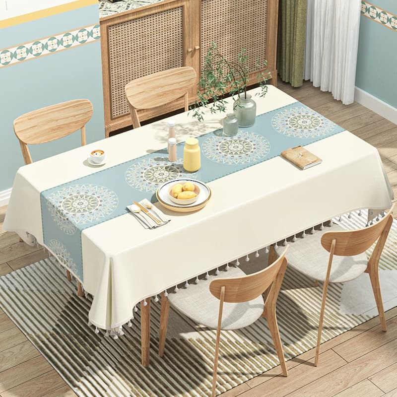 テーブルクロス リネン 北欧風デザイン ぬくもりテーブルクロス