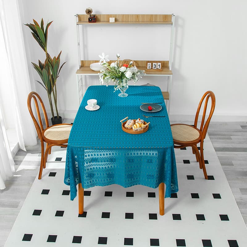 テーブルクロス エスニック調幾何学模様のテーブルクロス布