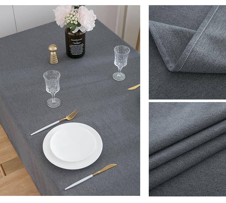 テーブルクロス シンプル無地テーブルクロス