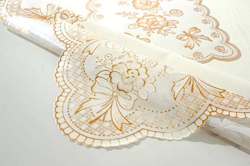 テーブルクロス 布 豪華刺繍レース飾りクロス