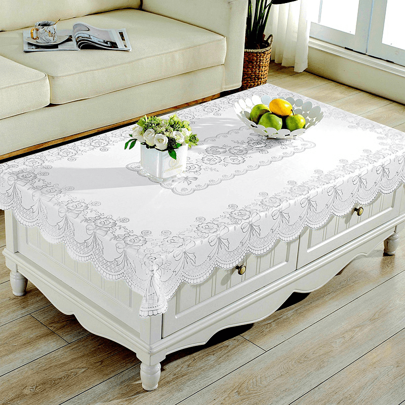 テーブルクロス 布 豪華刺繍レース飾りクロス
